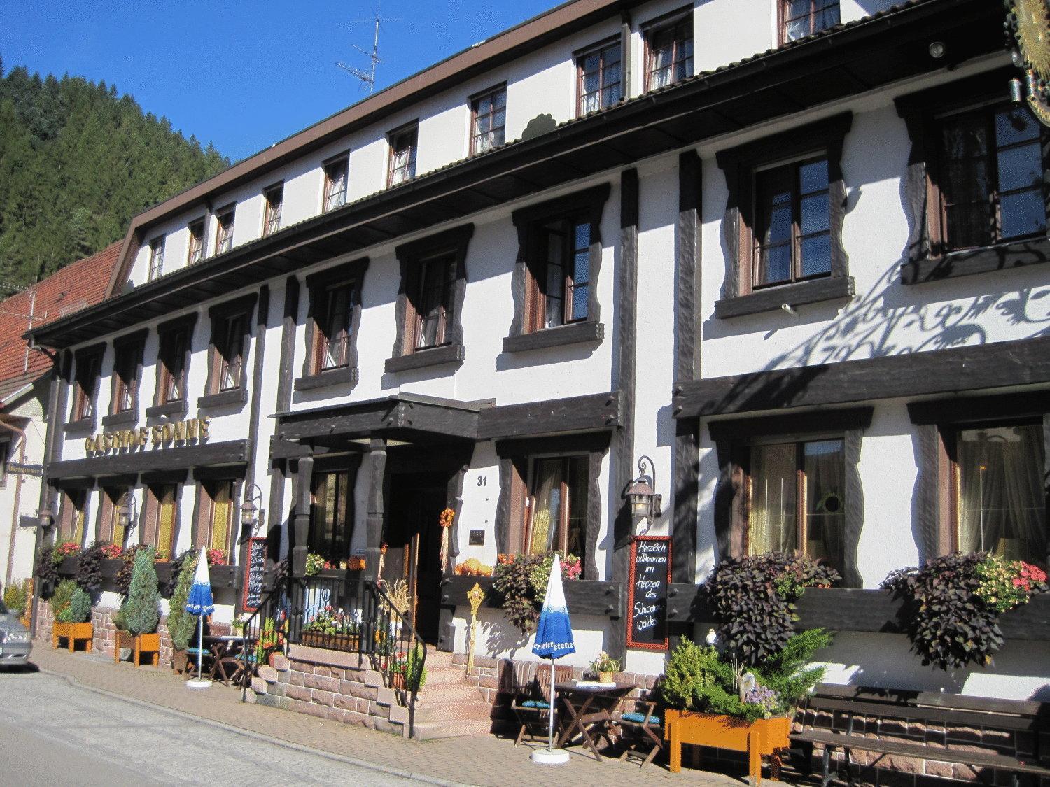 Hotel Restaurant Albans Sonne Bad Rippoldsau-Schapbach Bagian luar foto
